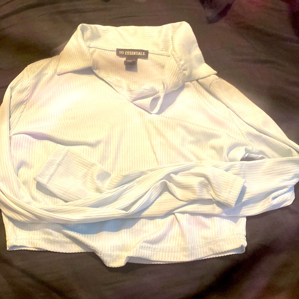 Sws long sleeve crop top